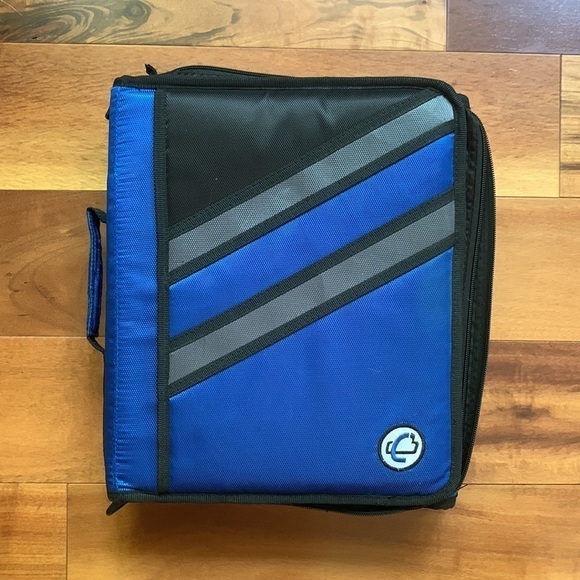 Case-it Z Shape Zipper Binder, 1.5 Inch D-Ring w Multiple Pockets - Picture 7 of 12